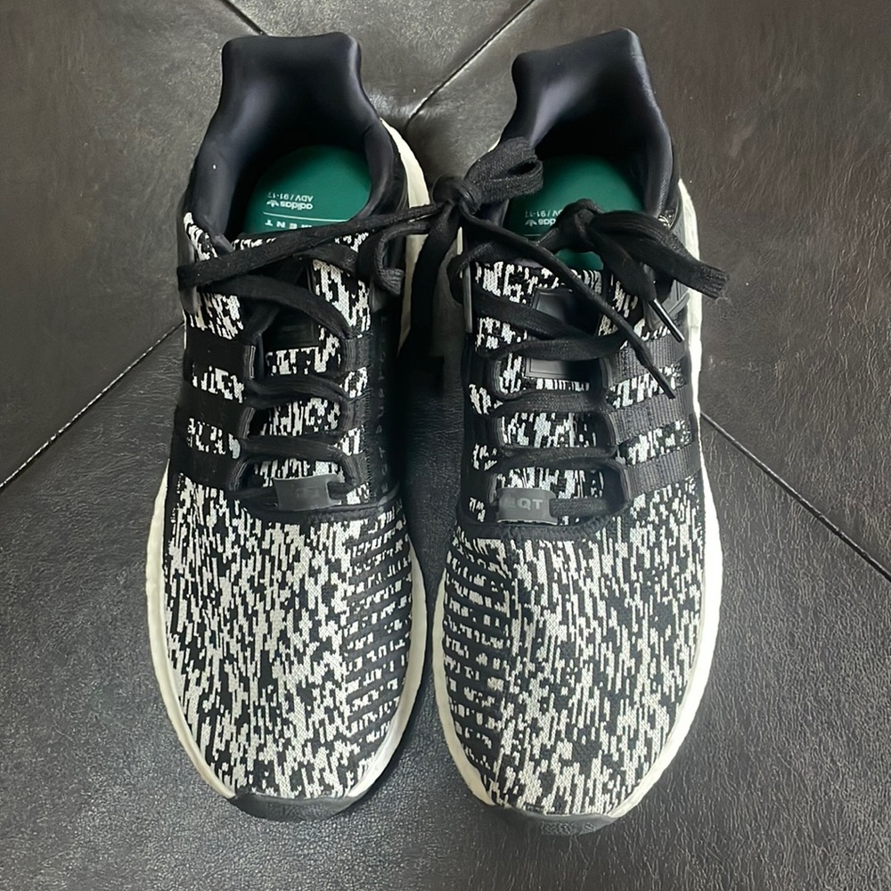 Adidas EQT SUPPORT 93/17 “Black Glitch” Size 12
